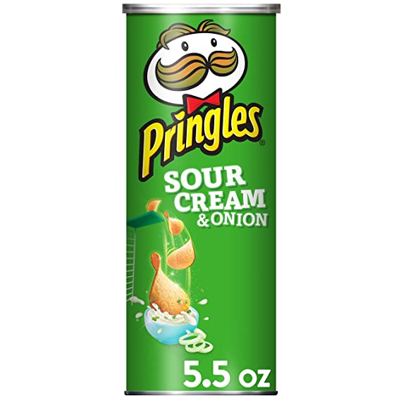 Pringles Chips Crème fraîche Oignon 158g 